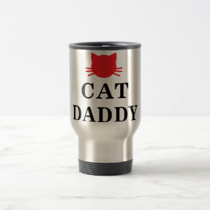 Caneca de viagem do pai do gato