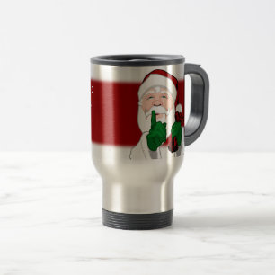 Caneca de Viagem do Papai Noel Copa Festiva do Pap