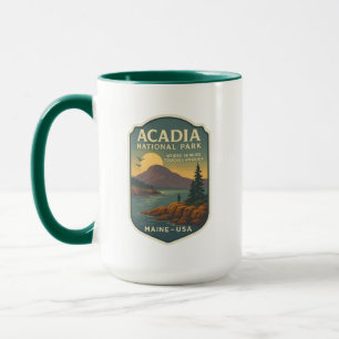 Caneca de viagem do Parque Nacional Acadia