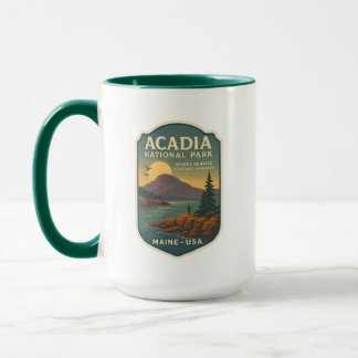 Caneca de viagem do Parque Nacional Acadia