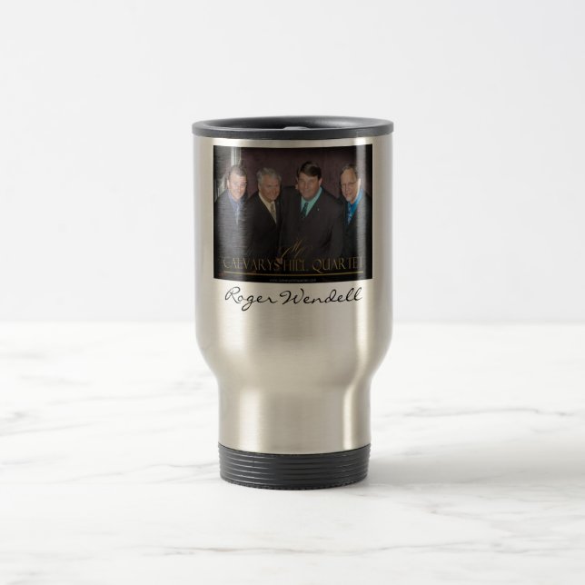 Caneca de viagem do quarteto do monte do calvário (Centro)