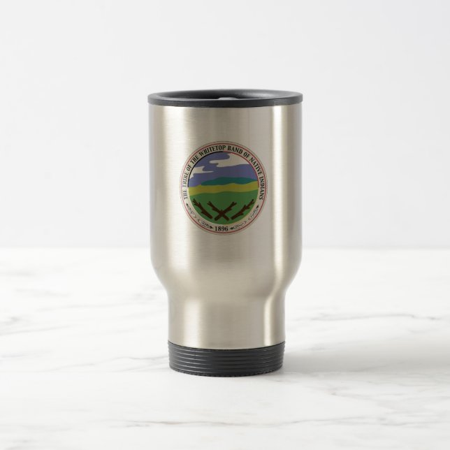 Caneca de viagem do selo de Whitetop (Centro)