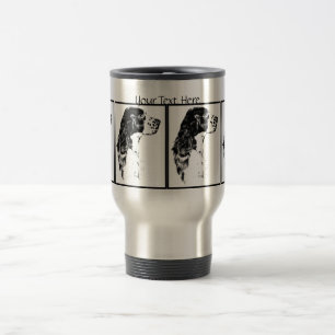 Caneca de viagem do Spaniel de Springer inglês da
