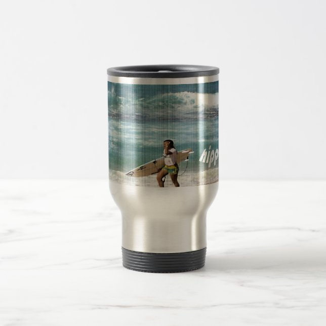 caneca de viagem do surf (Centro)