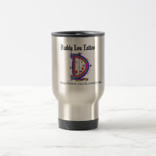 Caneca de viagem do tatuagem de Lou do pai