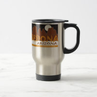 Caneca de viagem do Thermal da arizona de Sedona