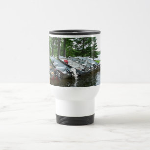 Caneca de viagem do Thermal dos barcos a remos