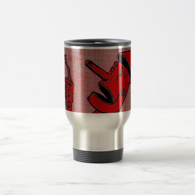 Caneca de viagem do Tin Man (Centro)