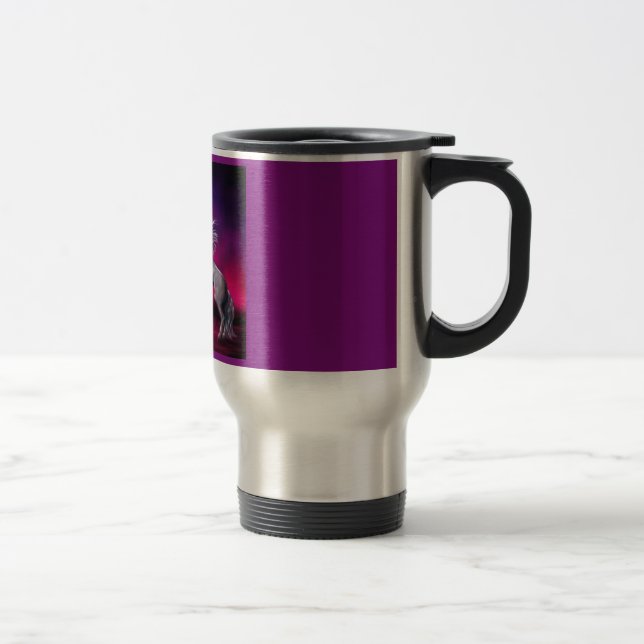 Caneca de viagem do unicórnio (Direita)