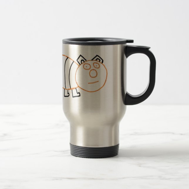Caneca de viagem do Urso de Abelhas (Direita)