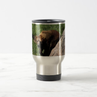 Caneca de viagem do Urso Grizzly de Montana