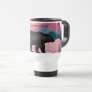 Caneca de viagem do Urso Yellowstone