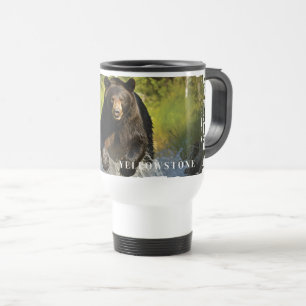 Caneca de viagem do Urso Yellowstone