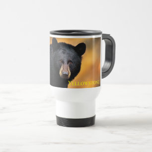 Caneca de viagem do Urso Yellowstone