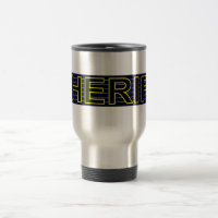 Caneca de viagem do XERIFE 3