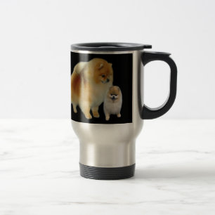 Caneca de viagem dos amigos de Pomeranian