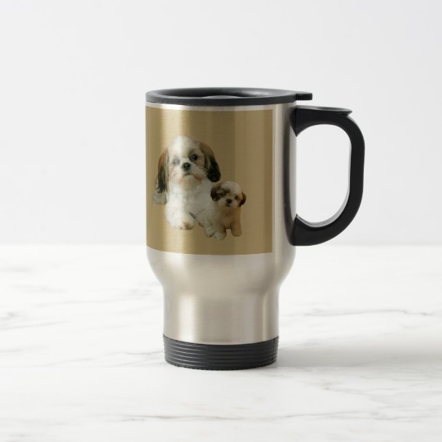 Caneca de viagem dos amigos de Shih Tzu (Direita)
