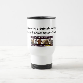 Caneca de viagem dos animais dos advogados 4