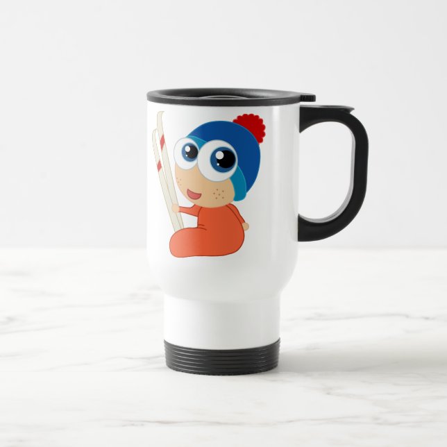 Caneca de viagem dos desenhos animados do bebê do (Direita)