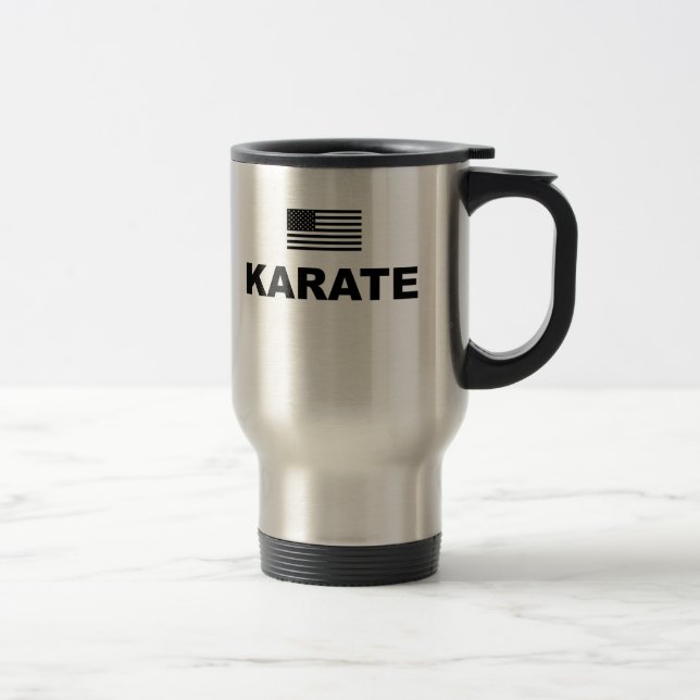 Caneca de viagem dos EUA do karaté (Direita)