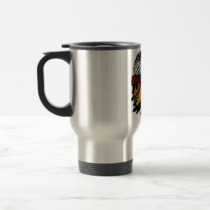 Caneca de viagem dos indianos do Chippewa