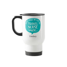 Caneca de viagem Enfermeira Viagem personalizada