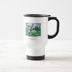 Caneca de Viagem Engraçada de Desenho Animado Gamb