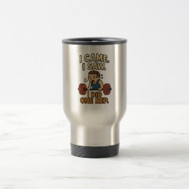 Caneca de viagem Engraçado de Citação de Gym
