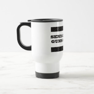 Caneca de viagem - envie a advogados armas e