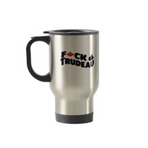 Caneca de viagem F*CK TRUDEAU