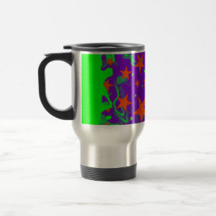 Caneca de viagem fascinada do grunge