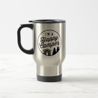 Caneca de viagem Feliz Camper