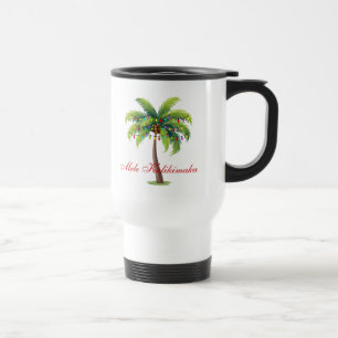 Caneca de viagem Feliz Natal/Mele Kalikimaka