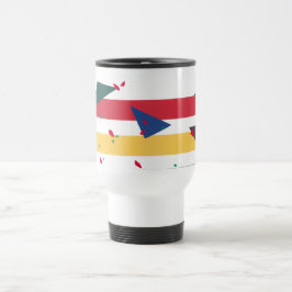 caneca de viagem "Folhas Festivas"