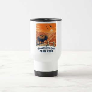 Caneca de Viagem Freedom Looks Good Canyon