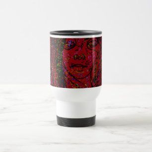 Caneca de Viagem Garota Sonhadora da Era Vitoriana