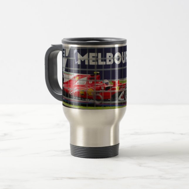 Caneca de viagem grande de Prix Austrália (Frente Esquerda)