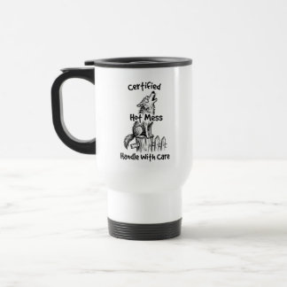 Caneca de Viagem Howling Wolf para Deslocamento Di
