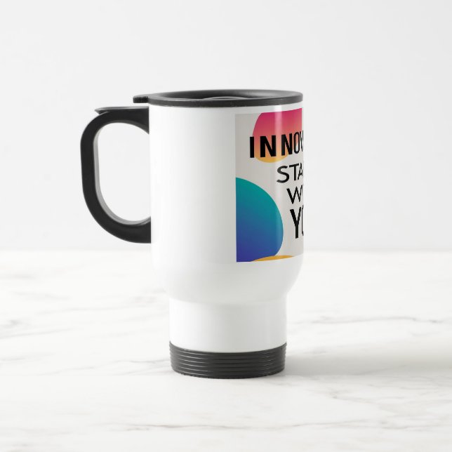 Caneca de viagem Innovation Starts With You (Esquerda)