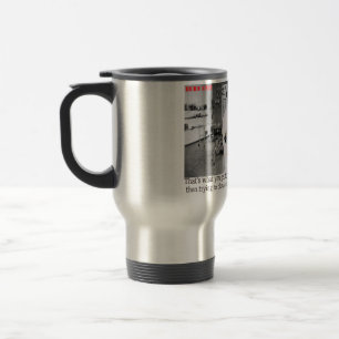 caneca de viagem inox. feliz aniversário. alpaca