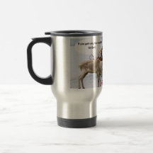 caneca de viagem inox. papais noeis de natal alegr