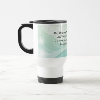 Caneca de viagem inspirada da bênção da borboleta