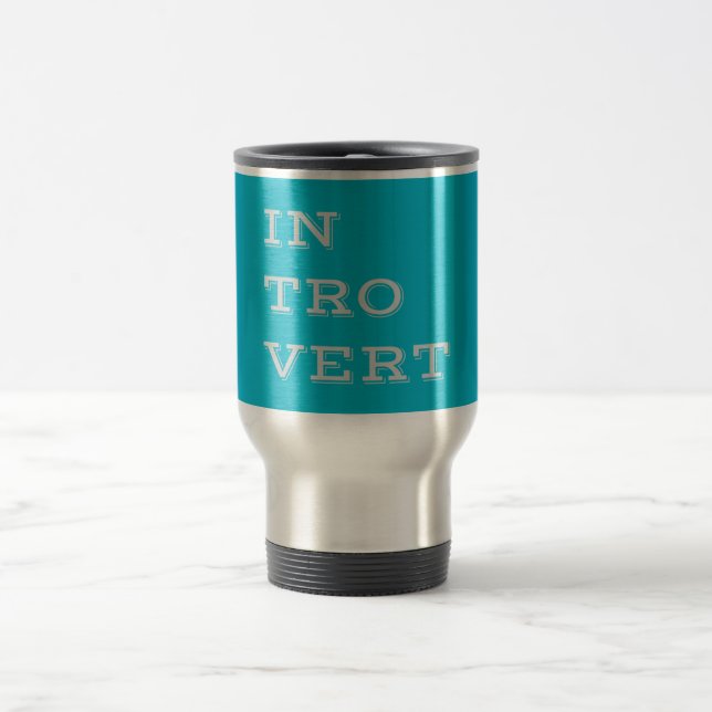 Caneca de viagem Introduzida da cinza (Centro)