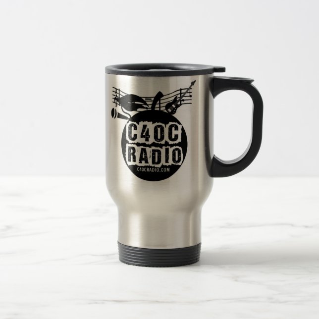 caneca de viagem isolada (Direita)