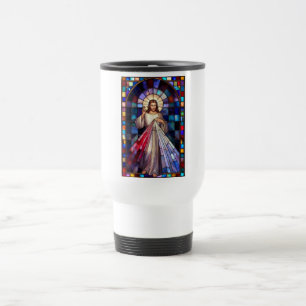 Caneca de Viagem Jesus Misericórdia Divina