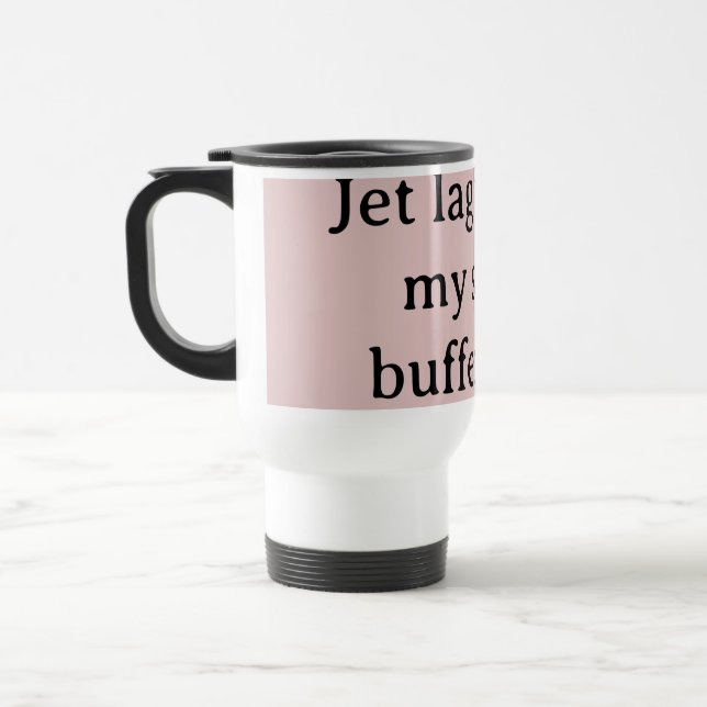 Caneca de Viagem Jetlag (Esquerda)