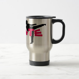 Caneca de Viagem Karate Girl