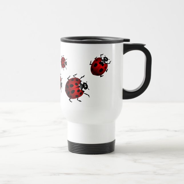 Caneca de viagem Ladybug (Direita)