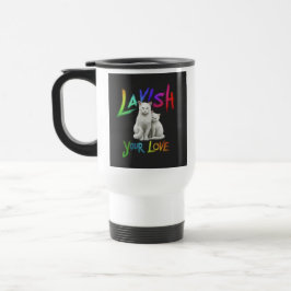 caneca de viagem "Lavar seu amor"