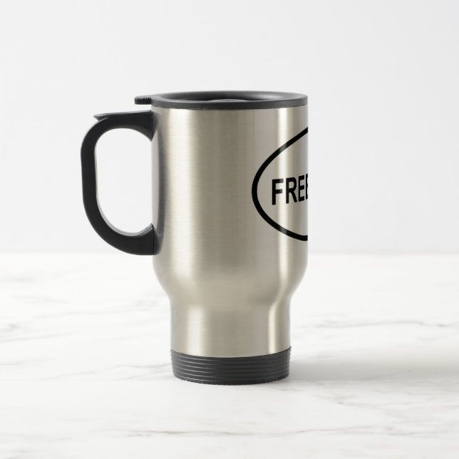 Caneca de viagem Livre do Tibete (Esquerda)